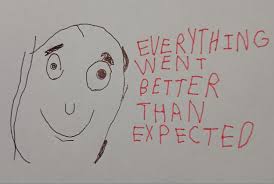 Image result for everything went better than expected