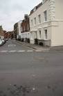 Prime Meridian. The line of circular markers across Park Vista to Feathers - via Daymix