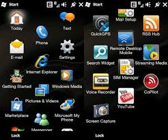 Image result for windows mobile 6.0 today screen