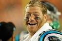 Jeremy Shockey of the Carolina Panthers. (Photo by Mike Ehrmann/Getty Images
