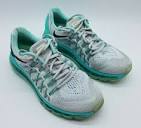 Nike Air Max 2015 Women's Size 8 Running Shoes Platinum Green Aqua ...