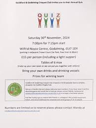 Image result for Guildford and Godalming Croquet Club