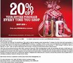 20% Off Bath & Body Works
