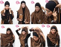 Easy Hijab Tutorial on Pinterest | Hijab Tutorial, Hijabs and ...