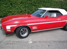 Image result for Bright Red 1972 Mustang