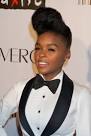Janelle Monae's pompadour