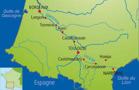 Image result for carte du midi mediterraneen