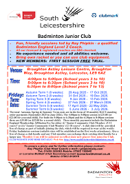 Image result for South Leicestershire Badminton Club