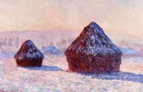 Image result for Monet haystacks