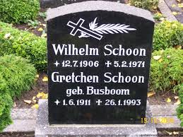 Grab von Wilhelm Schoon (12.07.1906-05.02.1971), Friedhof ...