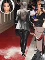 Kim Kardashian was on the receiving end of a so-called flour bomb when an
