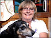 Corinne Knight and her dog Jack - _44102498_corinne203