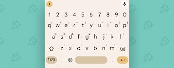 Image result for android keyboard number row