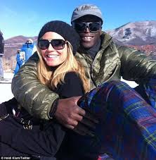 Image result for Easywalker QTRO with Carrycot Seal and Heidi Klum