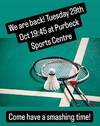 Image result for Wareham and Purbeck Badminton Club