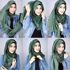 20 Cara Memakai Hijab Agar Terlihat Cantik | Kumpulan Tutorial ...