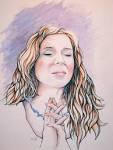 After viewing the show, visitors stopped by Neil Talbott's Open Studio to ... - girl-in-prayer