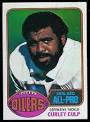 Curley Culp football card - 1976 Topps #40 - Vintage Football Card ...