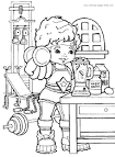 Rainbowbrite Coloring coloring page