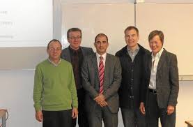 Der Vorstand des Freundeskreises setzt sich aus (von links) Peter Braun, Ralf Heinrich, Thorsten Straub, Daniel Papst und Angela Anton zusammen. - media.media.7785c092-3ac9-4196-9cbd-45a61b190d84.normalized