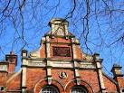 beneath the name of the building is unknown but may be Euclid as that is - via Daymix