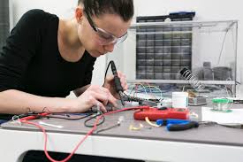 Image result for woman soldering