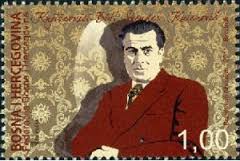 Stamp: Skender Kulenovic (Bosnia and Herzegovina) (BIH Writers ...