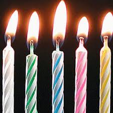birthday candle yard card signs