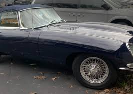 Image result for Dark Blue 1965 Jaguar