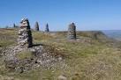 Cairns above High White Scar, Wild Boar Fell - via Daymix