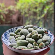 Image result for fresh green almonds