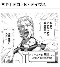 「ドナテロ・K・デイヴス テラフォーマーズ」の画像検索結果