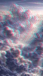 Image result for anaglyph clouds