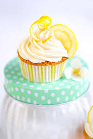 Image result for lemon cupcake