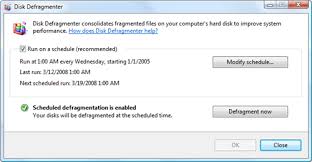 Image result for windows xp defragmentation