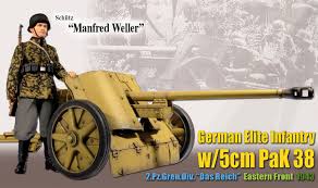 www.actionfiguren-shop.com | Manfred Weller mit 5cm PaK 38 ...