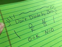 Image result for divide by zero