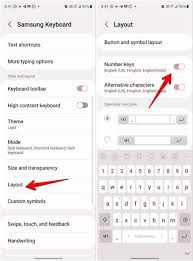 Image result for android keyboard number row