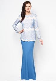 Muslim Clothing Latest Style Elegant Dress Fashion Baju Kurung ...