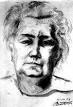 Portrait of his mother.