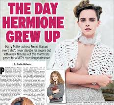 Image result for Emma Watson topless