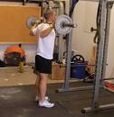High Bar Back Squats Raises Exercise Demonstration