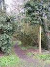 Footpath to Rosemary Lane. Off Curlew Green (U2527) Kelsale footpath No.41 - via Daymix