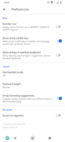 Image result for android keyboard number row