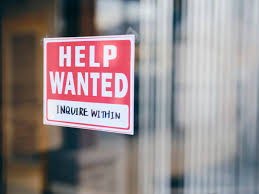 Image result for help wanted sign window