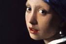 Detail of painting "Girl with a Pearl Earring", by Jan Vermeer, 1665. - jan-vermeer1a