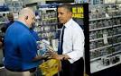 OBAMA MAKES CHRISTMAS SHOPPING STOP AT BEST BUY - latimes.
