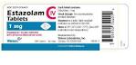 ESTAZOLAM TABLET [WATSON LABORATORIES, INC.]