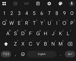 Image result for android keyboard number row