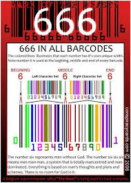 Image result for 666 barcode